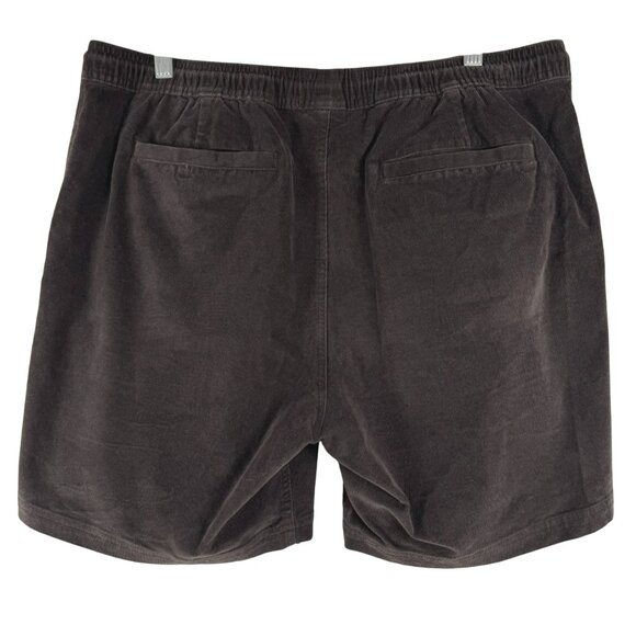 Toes On The Nose Corduroy Shorts Mens XL‎ Brown Cotton Spandex Casual SS-2012 - Picture 5 of 9